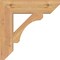 Ekena Millwork Legacy Slat Smooth Bracket, Western Red Cedar, 3 1/2"W x 16"D x 16"H BKT04X16X16LEC06SWR - alternate 3